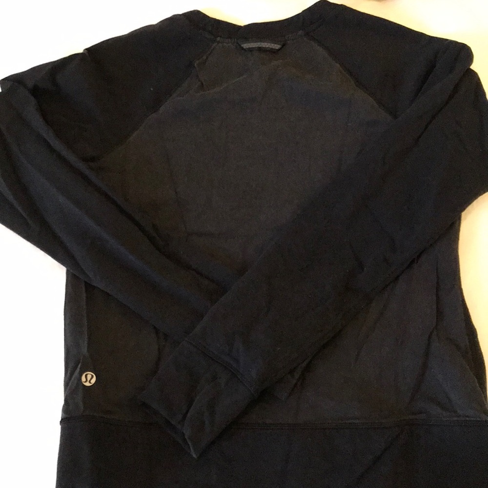 Lululemon Black Sweatshirt